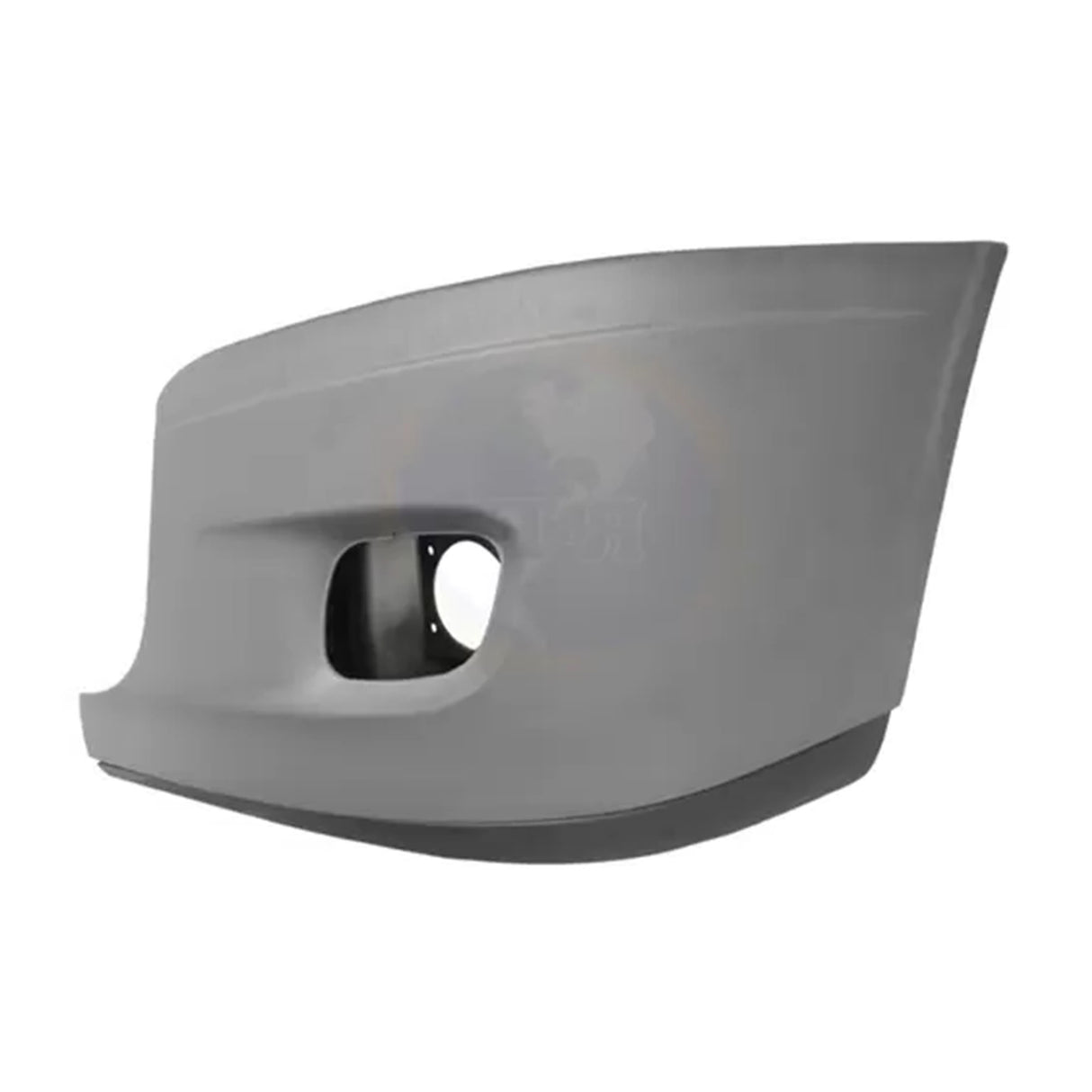 Freightliner Cascadia Bumper End with Back Support with Fog Light Hole Driver Side 