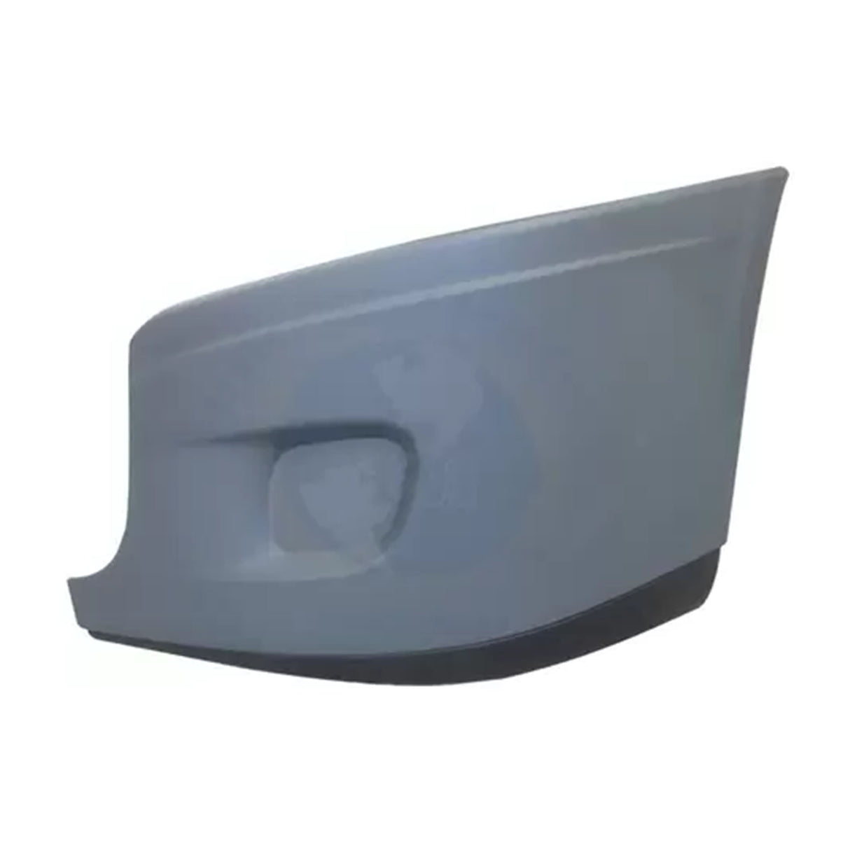 Freightliner Cascadia Bumper End with Back Support without Fog Light Hole Driver Side 