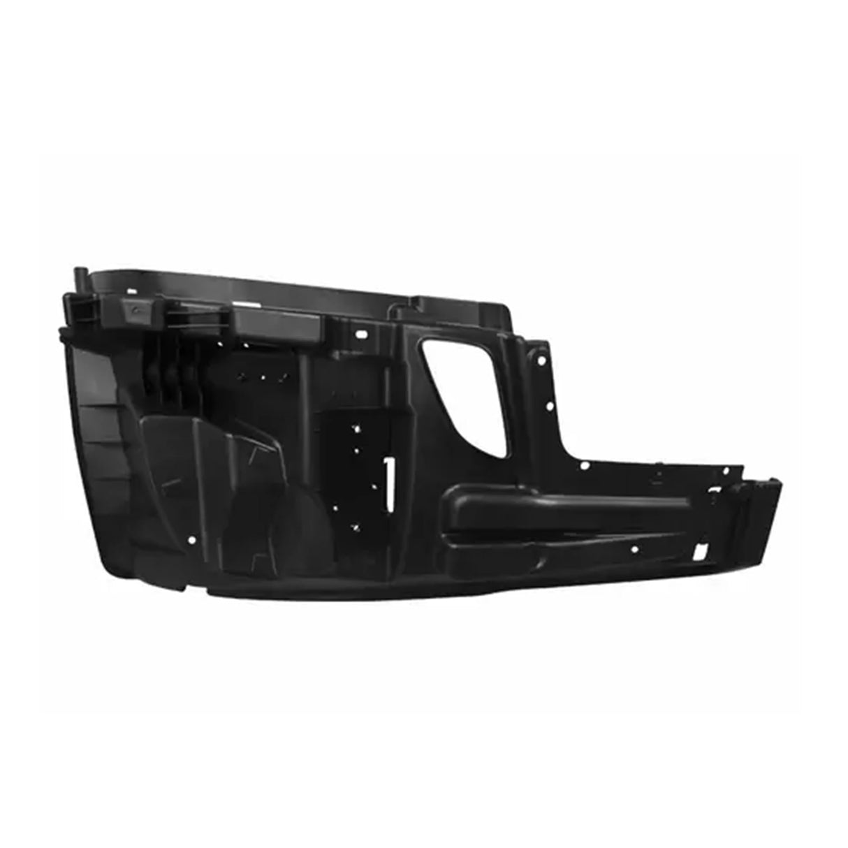 Freightliner Cascadia Bumper End Reinforcement without Fog Light Hole Passenger Side 