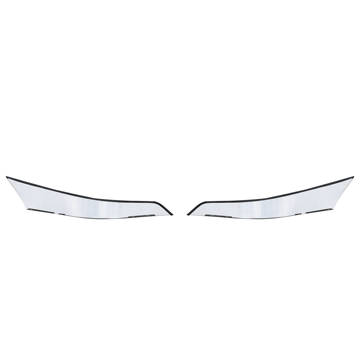 Aftermarket Replacement Chrome Bumper Corner Fin Passenger Side(U.S) For 08-17 Freightliner Cascadia