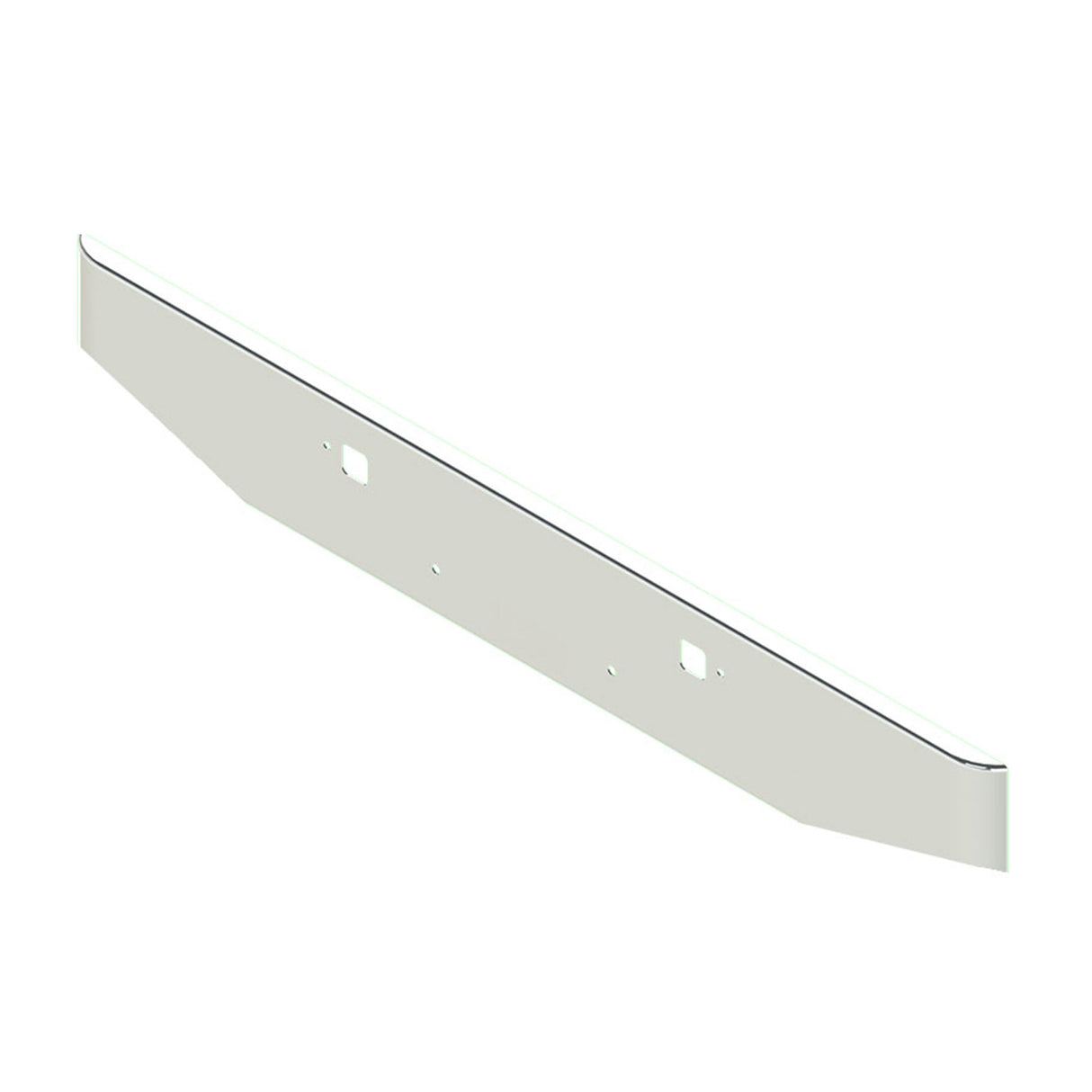 Kenworth W990 Bumper Chrome Taper Rolled End