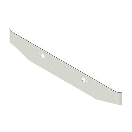 Kenworth W990 Bumper Chrome Taper Rolled End