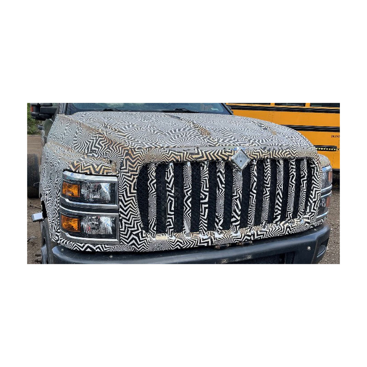International CV Hood Good Used