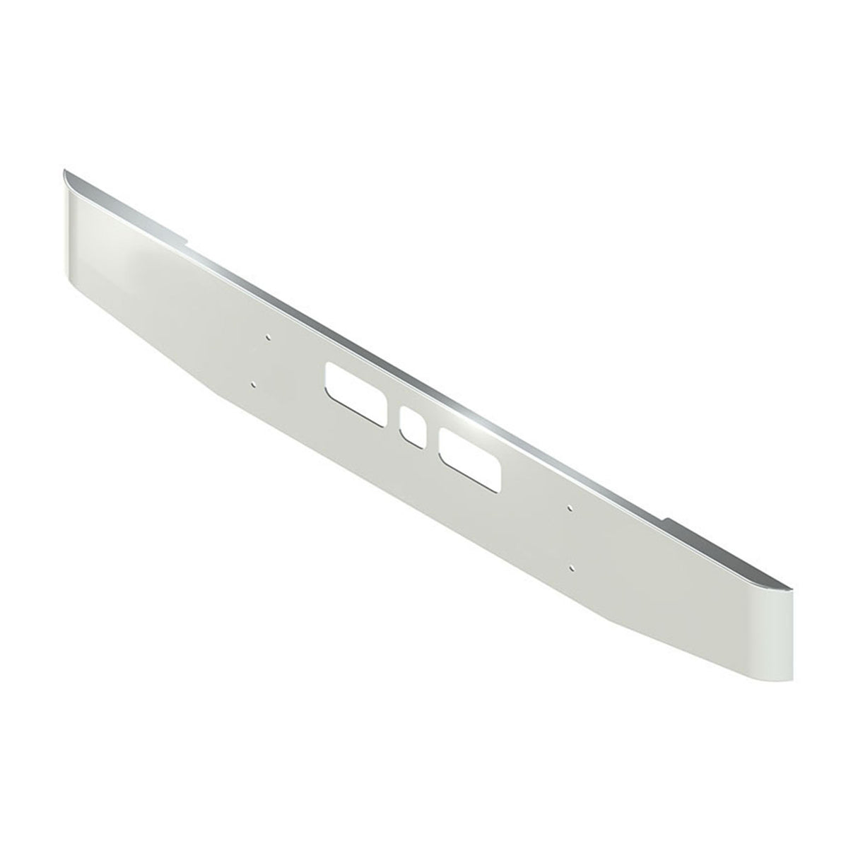 Mack R, RL, F, FL, FS Bumper Chrome Taper Rolled End