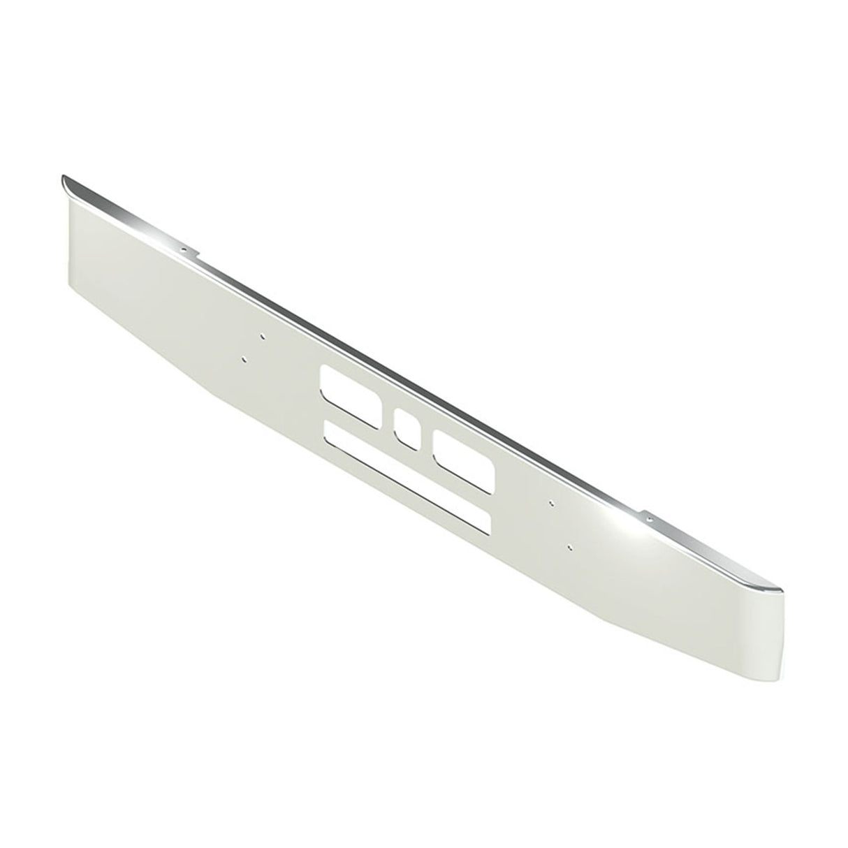 Mack Western Contractor, RD688, RD690 Bumper Chrome Taper Rolled End