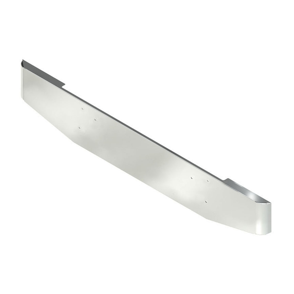 Mack R600 Bumper Chrome Taper Rolled End