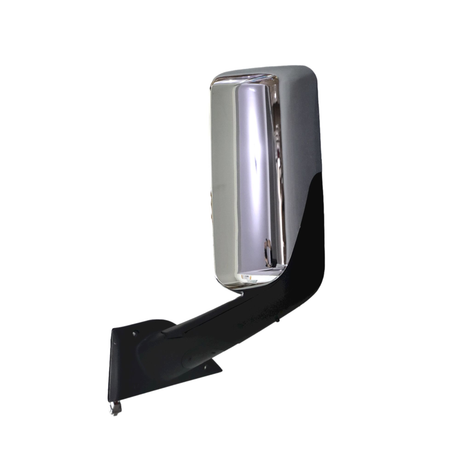 Freightliner Cascadia Chrome Door Mirror Assembly Driver Side 2018 and Newer