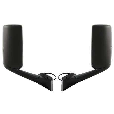 Freightliner Cascadia AMR Black Door Mirror Assembly Driver Side 2018 and Newer