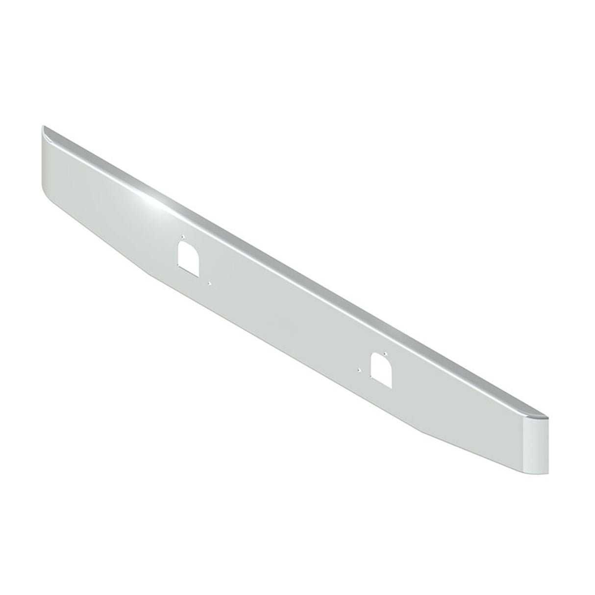 Mack Granite, Bridge Bumper Chrome Taper Rolled End