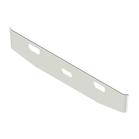 Peterbilt 362, Cabover Bumper Chrome Taper Rolled End