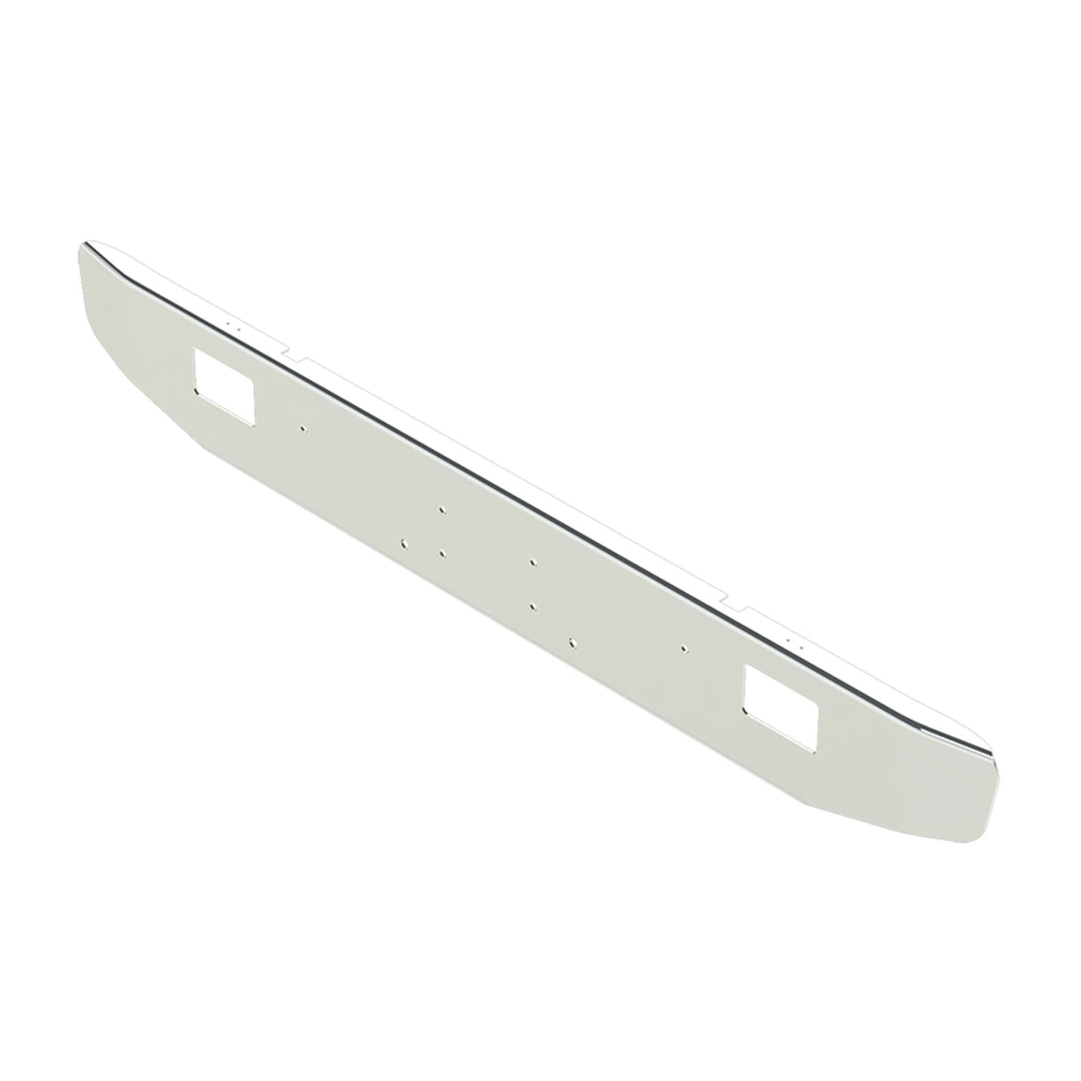 Peterbilt 388 Bumper Chrome Taper Rolled End