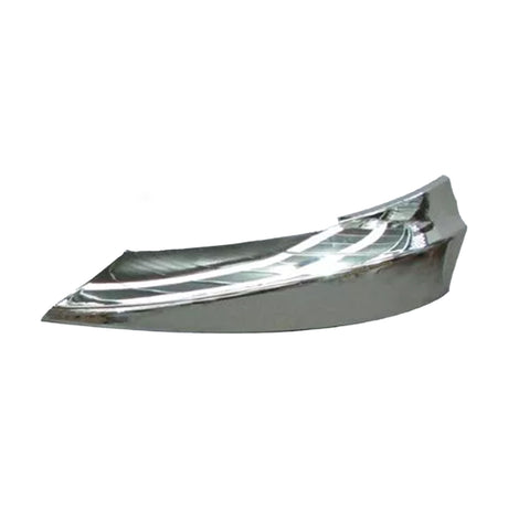 International Prostar Bumper Filler Panel Top Chrome Driver Side 
