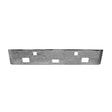 Kenworth W900B, W900L Bumper Flat Chrome 17" with Fog Light Holes  
