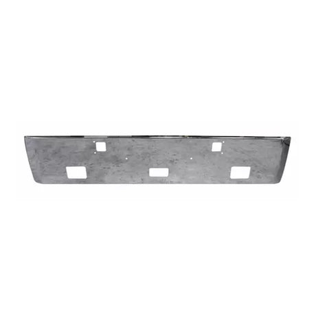 Kenworth W900B, W900L Bumper Flat Chrome 19" with Fog Light Holes  