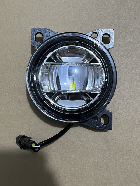 Kenworth T660 , Peterbilt 579 , 587 Fog Light Assembly Black LED Pair 2008 - 2020