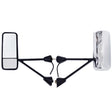 Kenworth T370 , T660 , T800 Door Mirror Assembly Chrome Driver Side 1987 - 2019