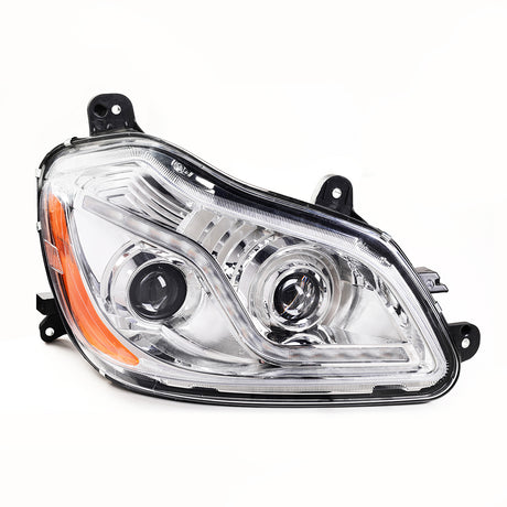 Kenworth T680 Headlight Assembly With LED DRL Passenger Side 2013 - 2018