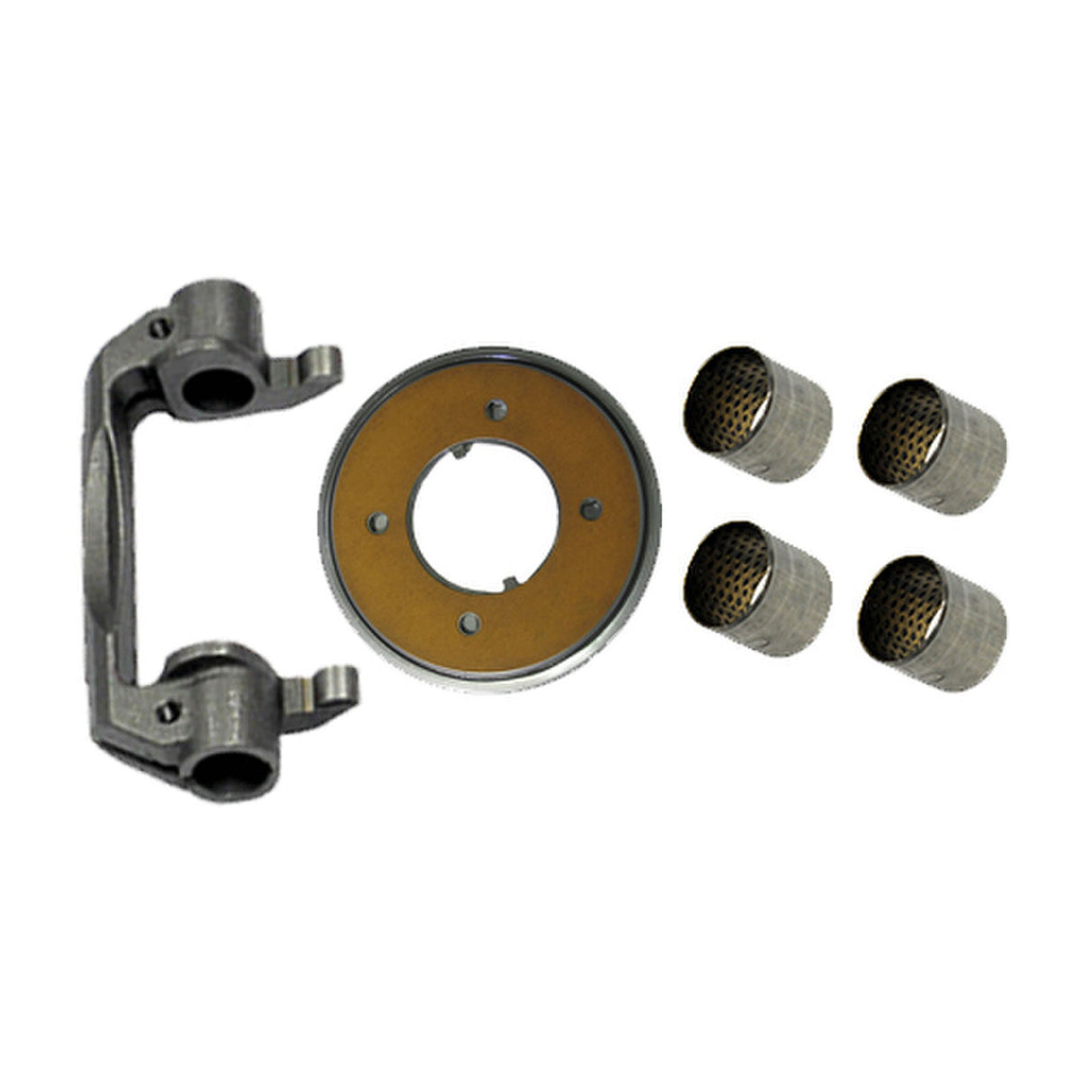 Clutch Installation Kit 2" Torque Limiting Clutch Brake, Clutch Fork, 4 Cross Shaft Bushings 