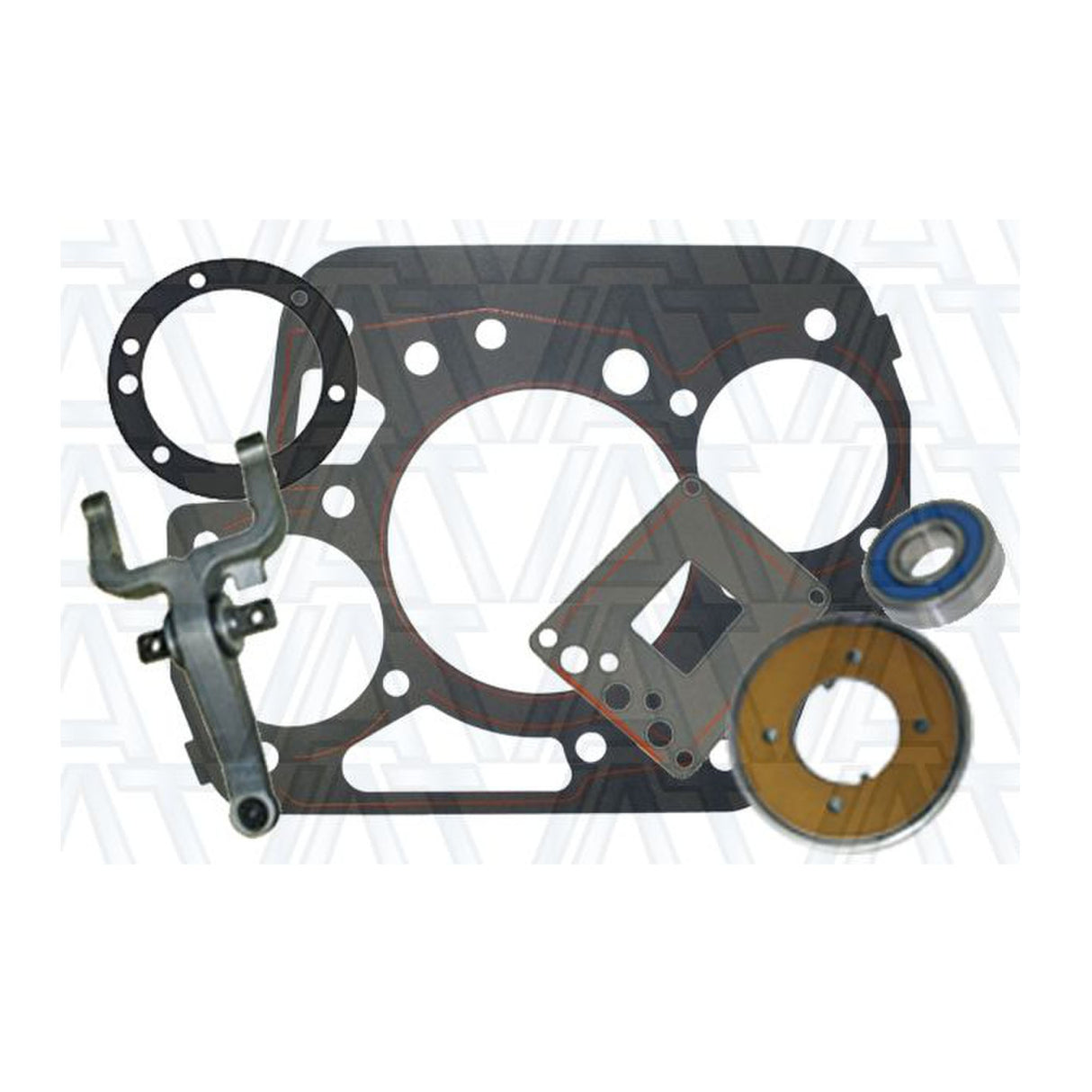 Clutch Bundle Kit Hydraulic - High Temperature Pilot Bearing, 2" Torque Limiting Clutch Brake, Hydraulic Clutch Fork, and Gasket Kit 6306-2RS, 127760, A-7786, 4306584, 4303431 