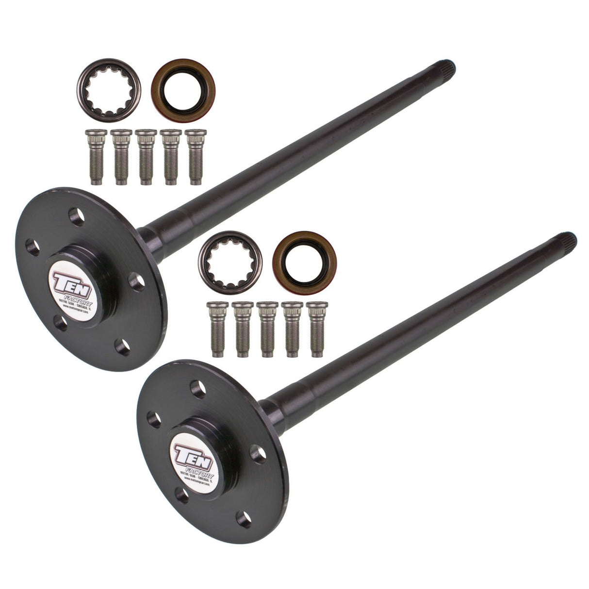Bolt Pattern Spline Drive Axle Shaft Assembly for Ford 8.8