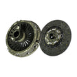Clutch 365mm x 1-3/4” Stamped Steel, Single Plate, Organic 8-Spring Sealed Bearing 104101-2, 104101-8