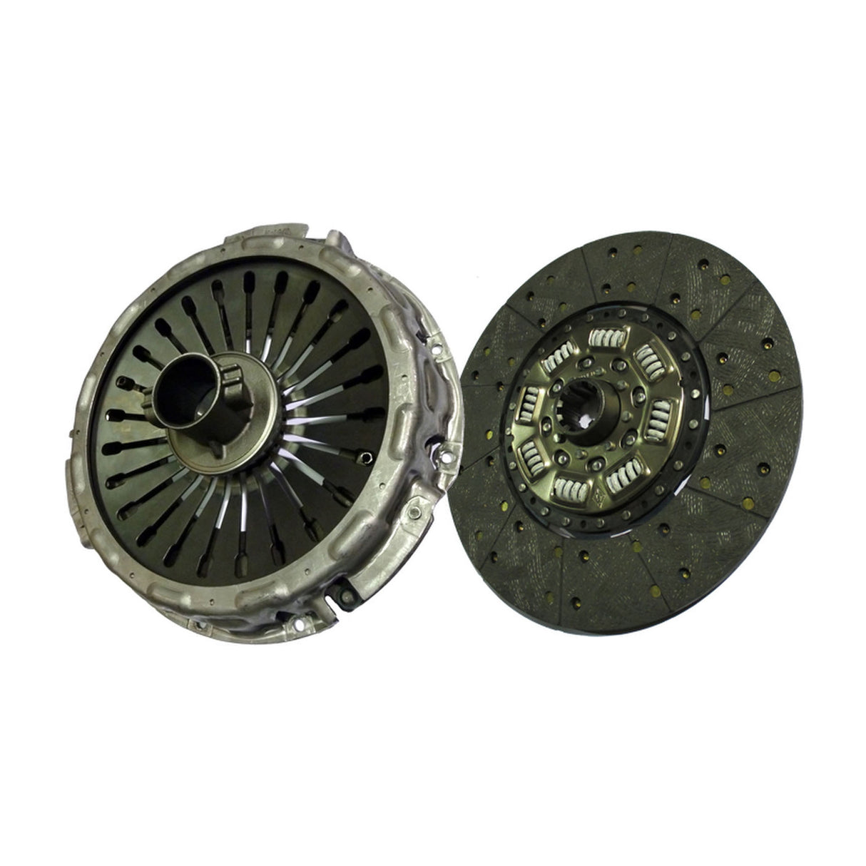 Clutch 365mm x 1-3/4” Stamped Steel, Single-Plate, Organic 8-Spring, 3200 Plate Load 500 Torque, Sealed Bearing 104108-3
