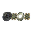 Clutch 14" x 2" Stamped Steel, Two-Plate, 4-Paddle 8-Spring, 2800 Plate Load 1150 Torque, Includes Positive Separator Pin 107508-11