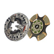 Clutch 350mm x 1-1/2" Stamped Steel, Single-Plate, Push-Type, 4-Paddle 8-Spring, 2400 Plate Load 500 Torque 107350-2                     