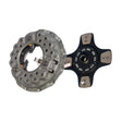 Clutch 14" x 1-1/2" DLB Stamped Steel , Single-Plate, Push-Type, 4-Paddle 10-Spring, 2300 Plate Load 500 Torque LP1686-138                    