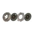 Clutch 330mm x 1-1/2" Stamped Steel, Two-Plate, Push-Type, Organic 8-Spring, 2000 Plate Load 525 Torque LP1940-134                    