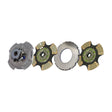 Clutch 14" x 1-3/4" Angle Spring, Two-Plate, 4-Paddle 8-Spring, 3200 Plate Load 1150 Torque, Super-Duty  107063-59                     