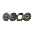 Clutch 15-1/2" x 1-3/4" Easy Effort, Two-Plate, Organic 8-Spring, 3600 Plate Load 1200 Torque 108390-77