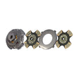 Clutch 15-1/2" x 2" Angle Spring, Two-Plate, 4-Paddle 8-Spring, 3600 Plate Load 1450 Torque 107091-81                     