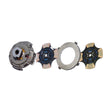 Clutch 15-1/2" x 2" Angle Spring, Two-Plate, 4-Paddle 9-Spring, 3600 Plate Load 1700 Torque, Dual-Zerk, Mack 107935-51                     