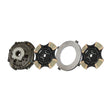 Clutch AutoSet 15-1/2" x 2", Two-Plate, 4-Paddle 7-Spring, 3200 Plate Load 1450 Torque, Triple-Zerk 209701-80