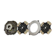 Clutch AutoSet 15-1/2" x 2", Two-Plate, 4-Paddle 7-Spring, 3600 Plate Load 1700 Torque, Triple-Zerk 309701-82, 209701-82, 109701-82