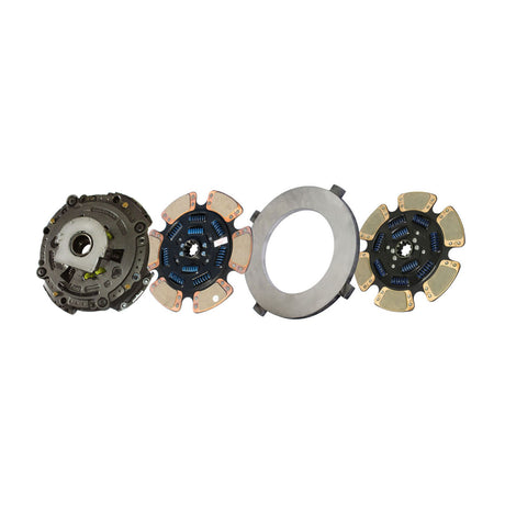 Clutch AutoSet 15-1/2" x 2", Two-Plate, 6-Paddle 9-Spring, 3600 Plate Load 1760 Torque, Triple-Zerk, Mack 309701-91