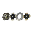 Clutch AutoSet 15-1/2" x 2", Two-Plate, 4-Paddle 10-Spring, 3600 Plate Load 1650 Torque, Triple-Zerk 209701-74