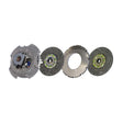 Clutch Easy Effort 14" x 1-3/4" Two-Plate, Organic 8-Spring, 3600 Plate Load 1100 Torque 108035-82
