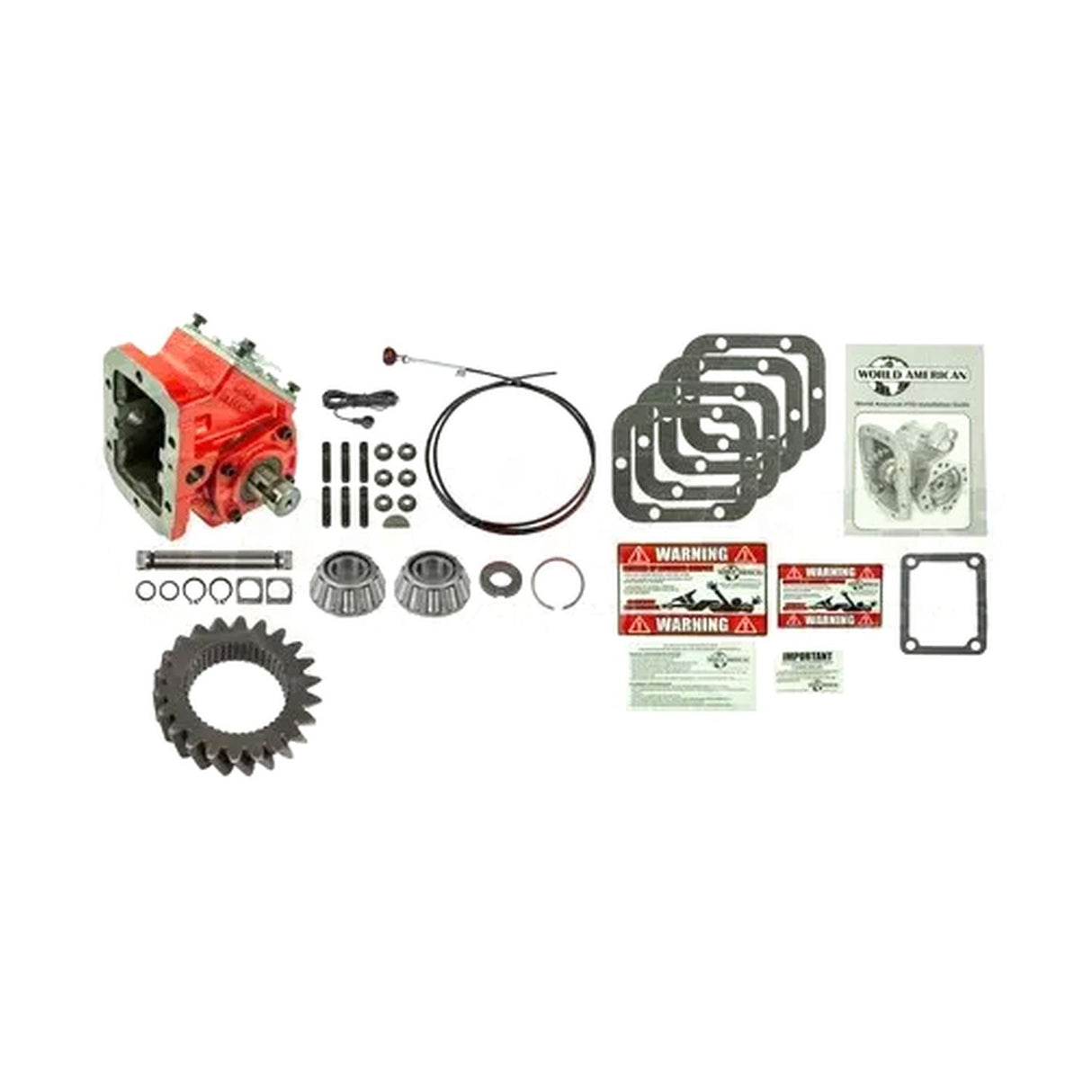 6-Bolt Remote Mount PTO with Standard Housing and Wire Shift