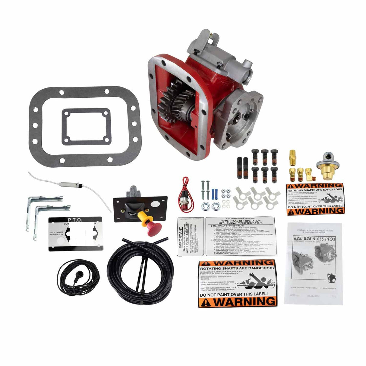 8-Bolt Direct Mount PTO with Air Shift