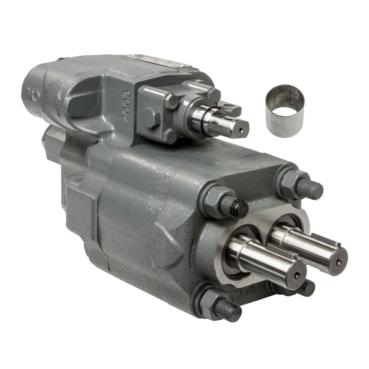 49 GPM Hydraulic Pump, Bi-Directional Dump Pump with Cable Shift