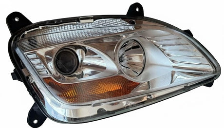 Peterbilt 579 Chrome Headlight Assembly Passenger Side For 2013 - 2020