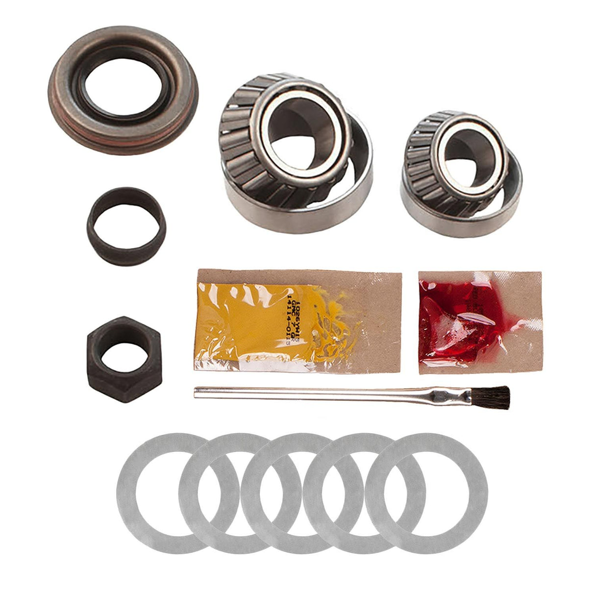Rear Pinion Kit for a GM 7.5" or GM 7.625" Differential with Timken Tapered Bearings