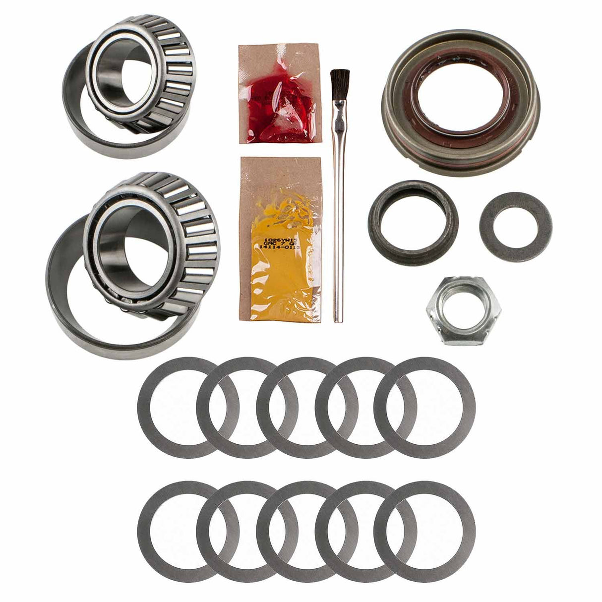 Rear Pinion Kit for a Dana 44 JK Differential with Timken Tapered Bearings