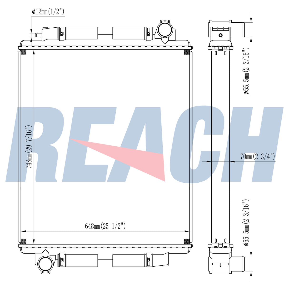 Mercedes Bus Mt;Mercedes Bemz Radiator A6335000002KZ