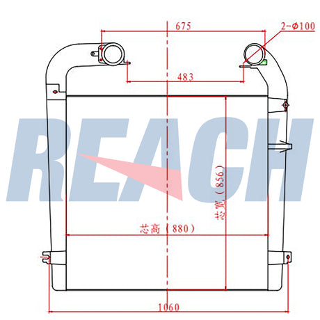 Scania G400 I Charge Air Cooler 1900501