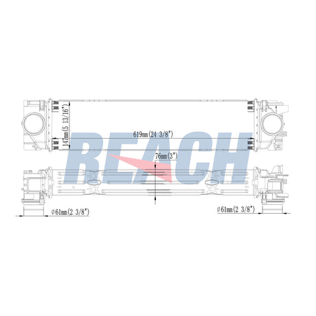 Volvo, Mack Xc40 Charge Air Cooler 2020-Present 31439780