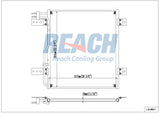 International 4200, 4300, 4400, 8500 Condenser 2002-2006 2508321C1