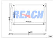 International 9000 Condenser 1999-2002 3504377C1
